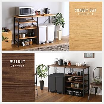 ヴィンテージごみ箱上キッチンカウンター120cm幅 VSK-120KC-02.jpg