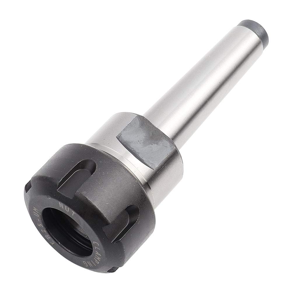 Homeriy Er25 Mt2 M10 Soporte de Mandril de Boquilla Cónica Sensación Cómoda Y Apariencia Agradable Adaptador de Eje de Fresado para Fresadora Taladradora Cnc