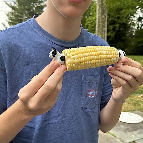 Outset Corn Holders, Frenchie Design, Set of 8 - Thumbnail 5