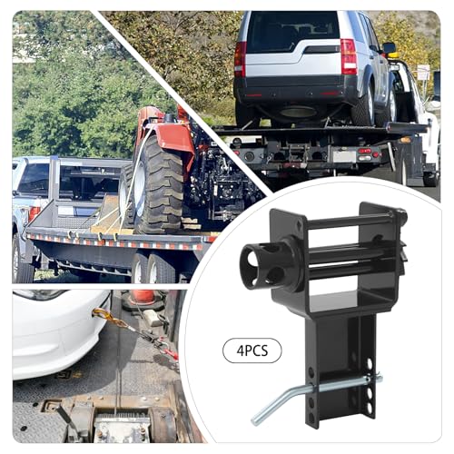 Juego de 4 cabrestantes para remolque de 5400 lbs miniatura 7