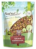 Food to Live - Dry Roasted Pistachio Kernels, 1 Pound – Oven Roasted Whole Nuts, No Shell, Unsalted, No Oil Added, Kosher. High in Protein, Fats.