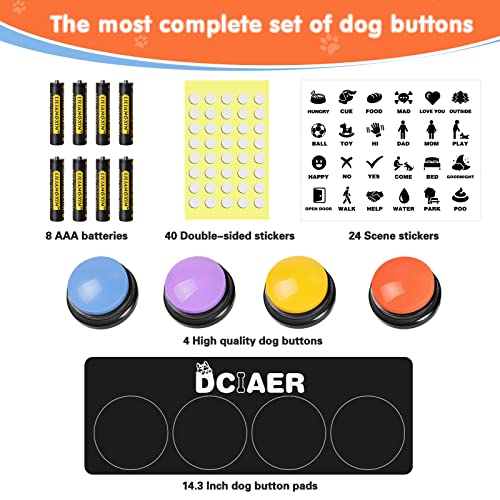 Boutons de communication pour chien et tapis éducatif enregistrable - 6