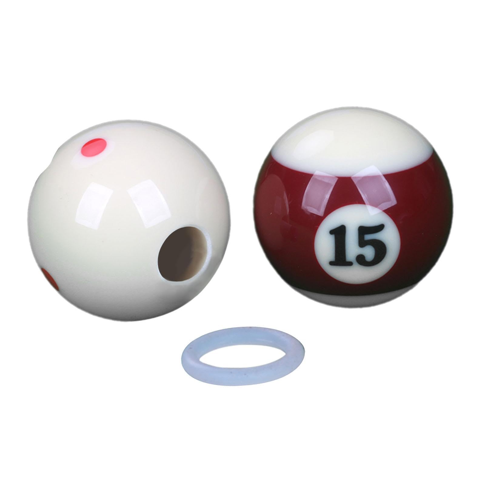 Harilla Ejercitador de Golpes de Palo de Billar Que Ball, Accesorios de Billar con Agujero, Ayuda portátil para Entrenamiento de, Entrenamiento de Bolas de