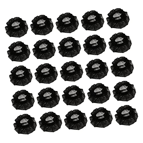 HANABASS 100Pcs Microphone Cover Windproof Protective Sleeve for Ktv Conference and Stage Use Splash Design Excellent Texture for Noise Reduction