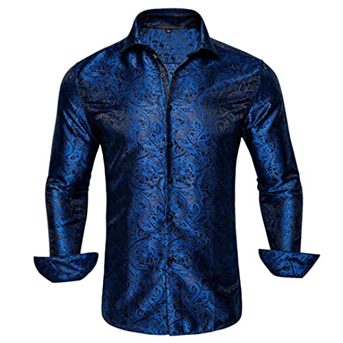 Chemise à manches longues homme en soie chic du bureau au mariage Cy-1020 XL