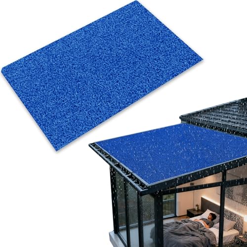 AVWAʉph}bgAH̗hhށAՉEUށAGAR̃hbvNbV hEhEՔM DIYh}bg ȒPJbgłǂȃTCYɂ x_̉J΍(Blue,0.6x7m(23.6x275.5in))