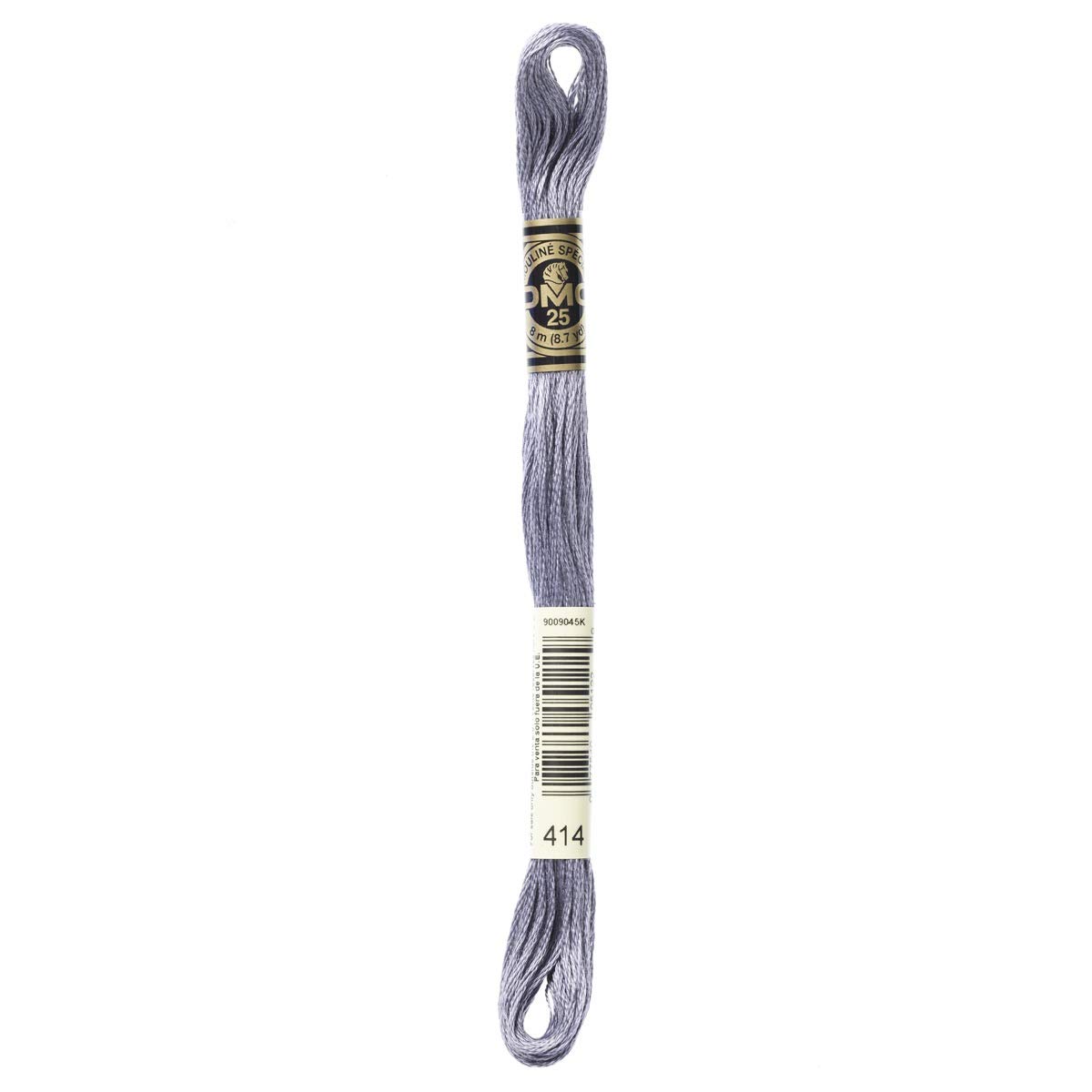 DMC Embroidery Floss Mouline Stranded Cotton Thread for Hand Embroidery and Sewing - Colour No: 414-12 x 8m Skeins — image 1