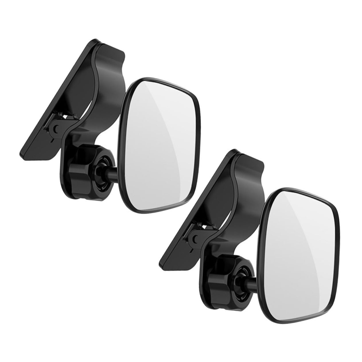 OSOLADY 2pcs Mirror 360° Rear View Mirror for Back Suction Cup Style for Rear Facing
