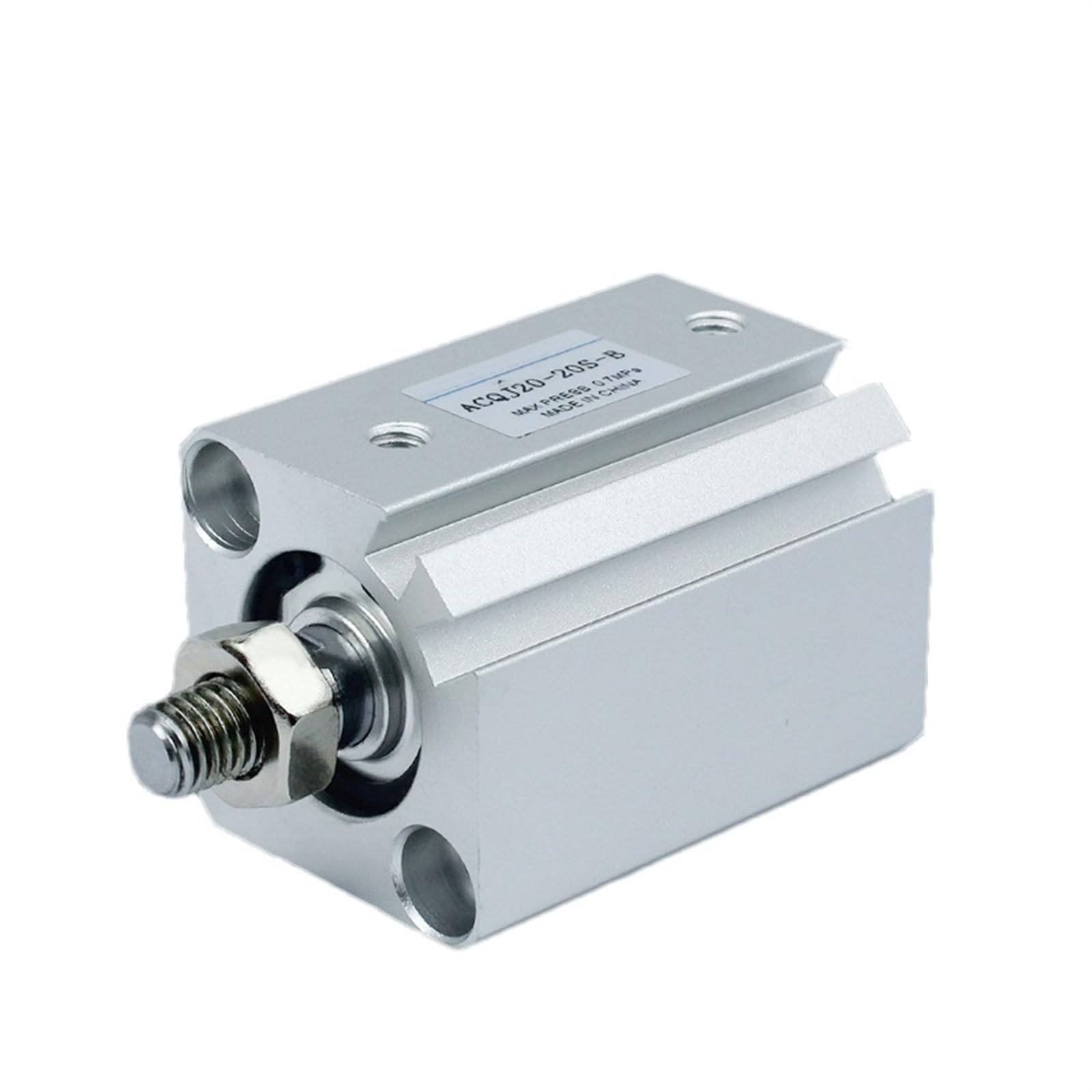 Cilindro neumático doble acción ACQ20X5 magnético con rosca externa para automatización