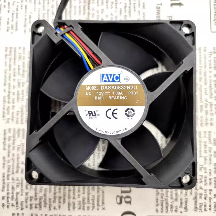 DASA0832B2U 8032 12V 1.0A 8cm four-wire PWM large air volume cooling fan