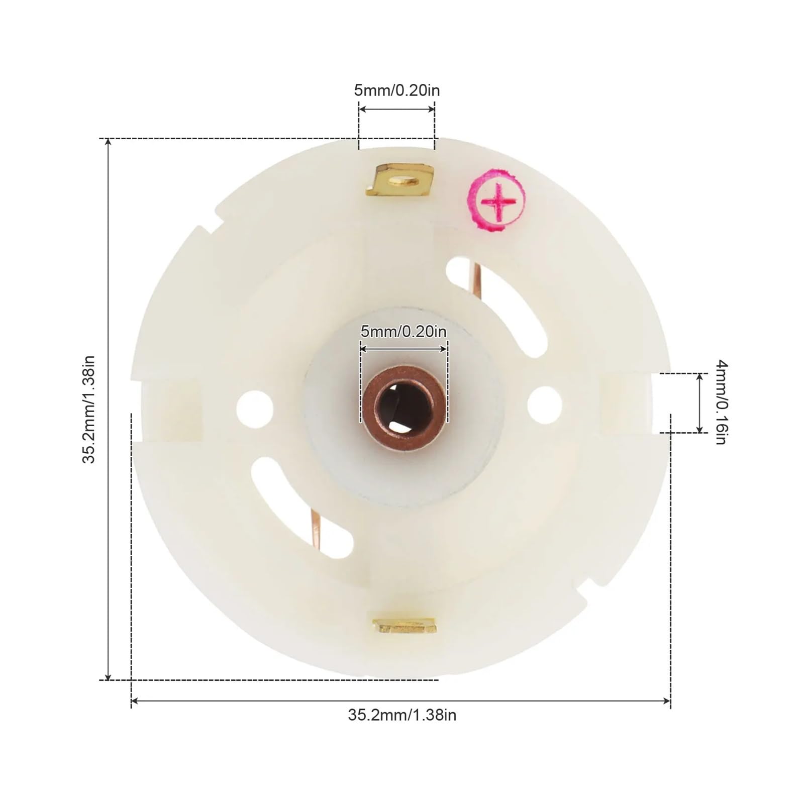 2 szt. RS550 RS555 RS545 wiertarka DC elektroniczny rozrusznik uchwyt szczotki węglowej do śrubokręta ze szczotką miedzianą