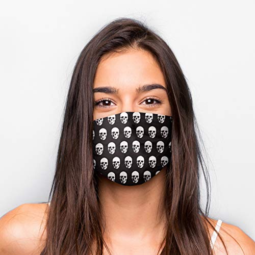 Generisch Kultmasken Mund Nasen Maske Totenkopf
