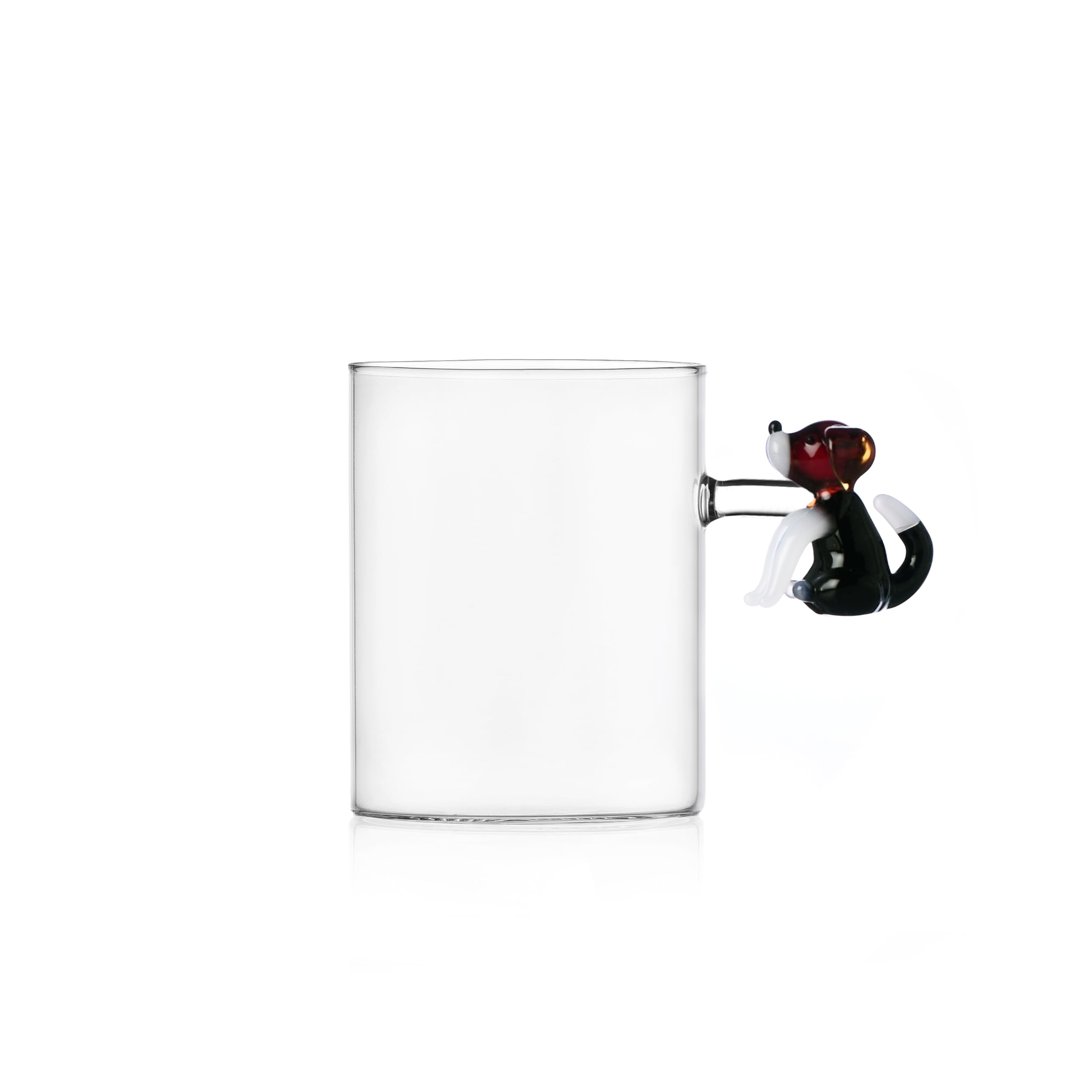 Ichendorf Milano Mug English Foxhound Dogs Collection, 45 cl, Borosilicate Glass, Handmade
