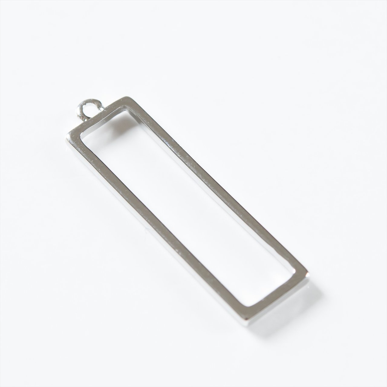 レジン枠 長方形 シルバー10個