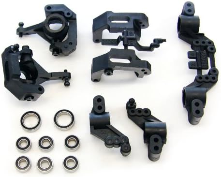 HPI RS4 3 Evo+ Nitro * KNUCKLES UPRIGHTS & HUBS * Axle Carrier Set Wheel Bearing