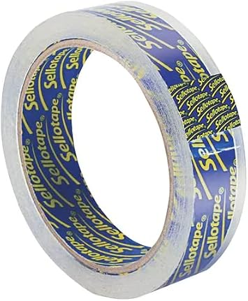 Sellotape Super Clear Tape Roll Extra-Sticky 24mmx50m Ref 1443855 [Pack of 6]