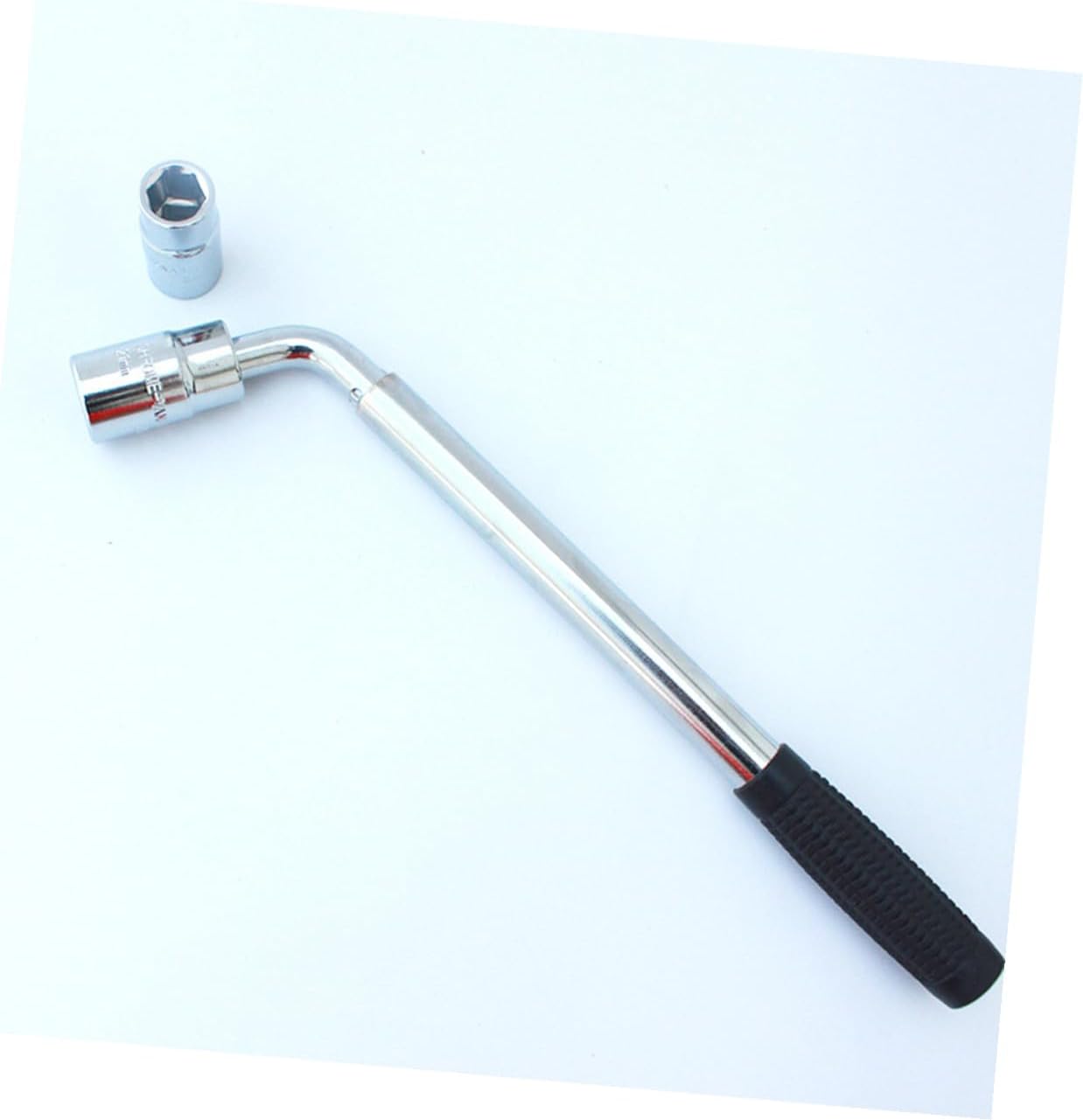 jojofuny Heavy Duty Tire Lug Wrench Universal Extendable Car Wheel Wrench 17/19mm 21/23mm Telescoping Lug Nut Socket Wrench