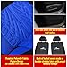 ZZYFDC 9pcs Car Seat Covers for Jeep Cherokee Grand Cherokee 2003-2018 2019 2020 2021 2022 2023 2024 2025, Cloth Car Seat Cushion Full Set Breathable Washable Front Rear Protectors Accessories