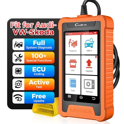 LAUNCH Creader Elite OBD2 Scanner Diagnostic Tool Fit for Audi Volkswagen Skoda Seat