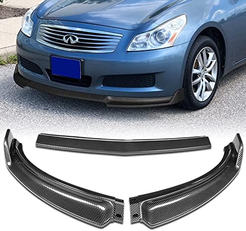 EPARTS - AlerĂłn de fibra de carbono real para parabrisas trasero, visera de techo compatible con Infiniti G35G37 Sedan 2007 - 2009 (estilo de fibra EPARTS - AlerĂłn de fibra de carbono real para parabrisas trasero, visera de techo compatible con Infiniti G35G37 Sedan 2007 - 2009 (estilo de fibra