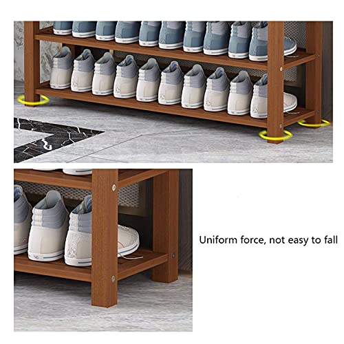 Support à chaussures en bambou et rangement d'armoire - 4