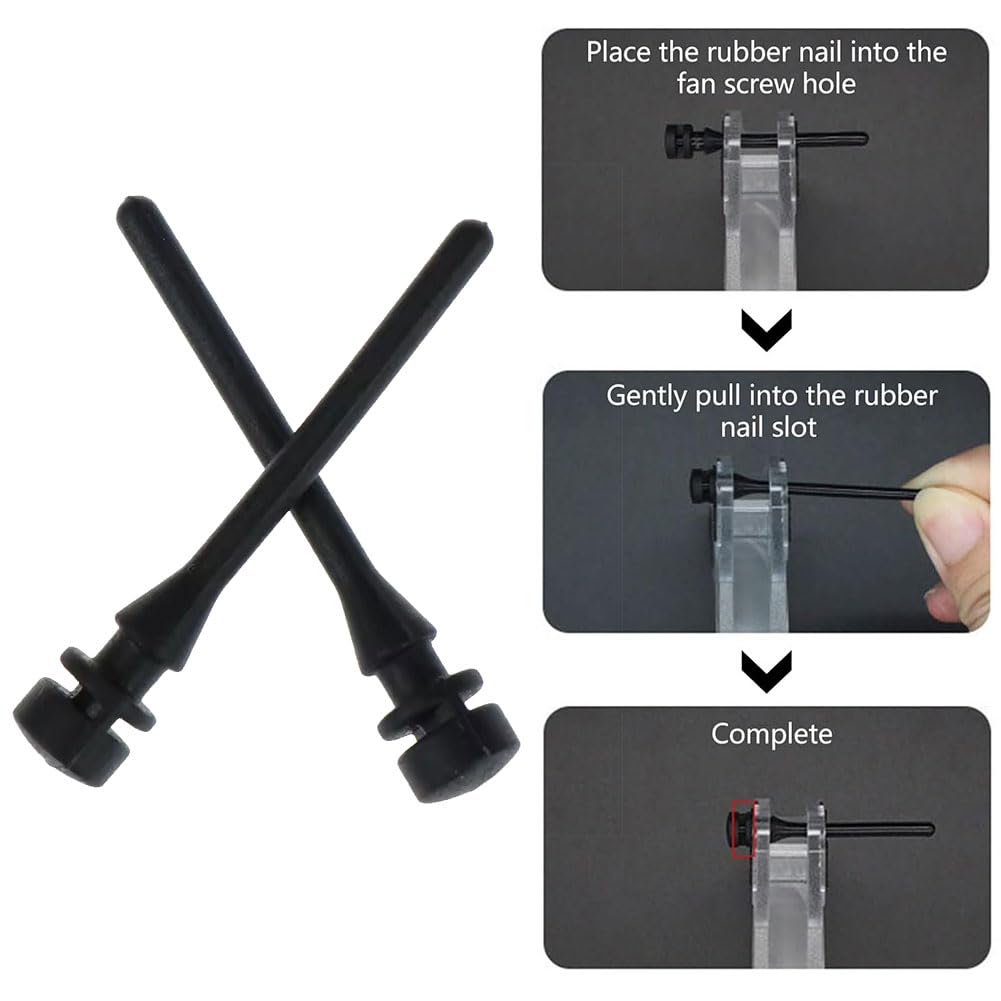 Schokbreker (schokdemper) met plug (bevestigingspen) voor o.a Bosch