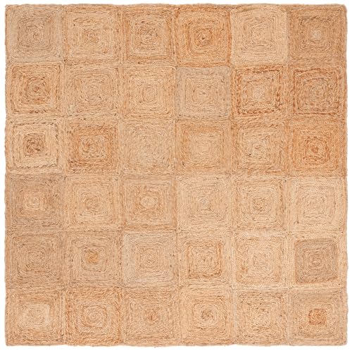 Tapete cuadrado de fibra natural SAFAVIEH 8 pies