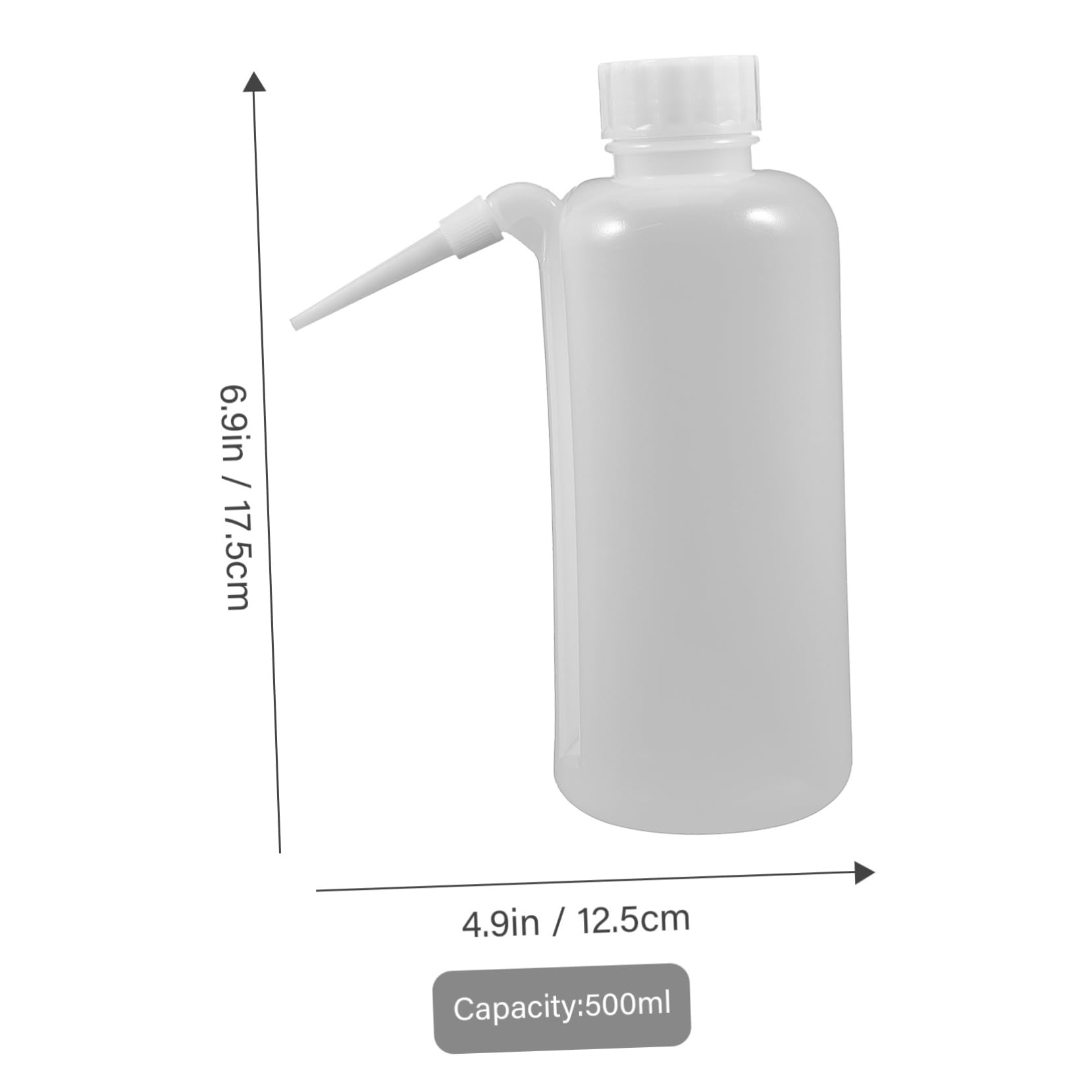 CIYODO 5pcs Communion Sauce Bottle Jam Dispenser Squeezable Condiment Container Salad Sauce Dispenser Ketchup Bottles Seasoning Dispenser Bottles Squirt Condiment Bottles White Plastic