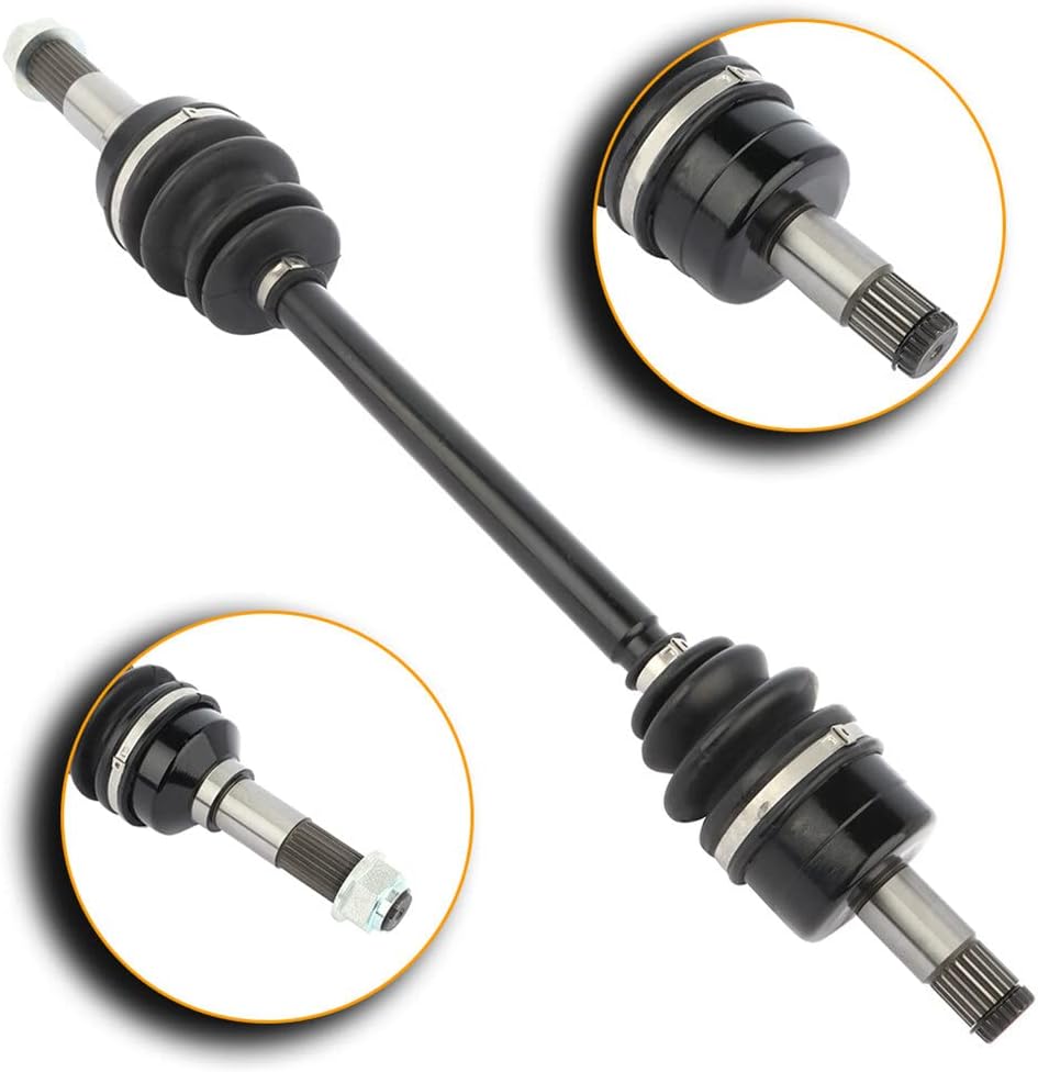 SCITOO Front CV Axle Fit For 2008-2009 2011-2013 for Yamaha Rhino 700 Front Left Right Drive Shaft CV Axle 5B4-F518F-00-00