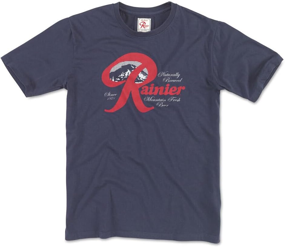 Rainier Naturally Brewed Classic Logo T-Shirt