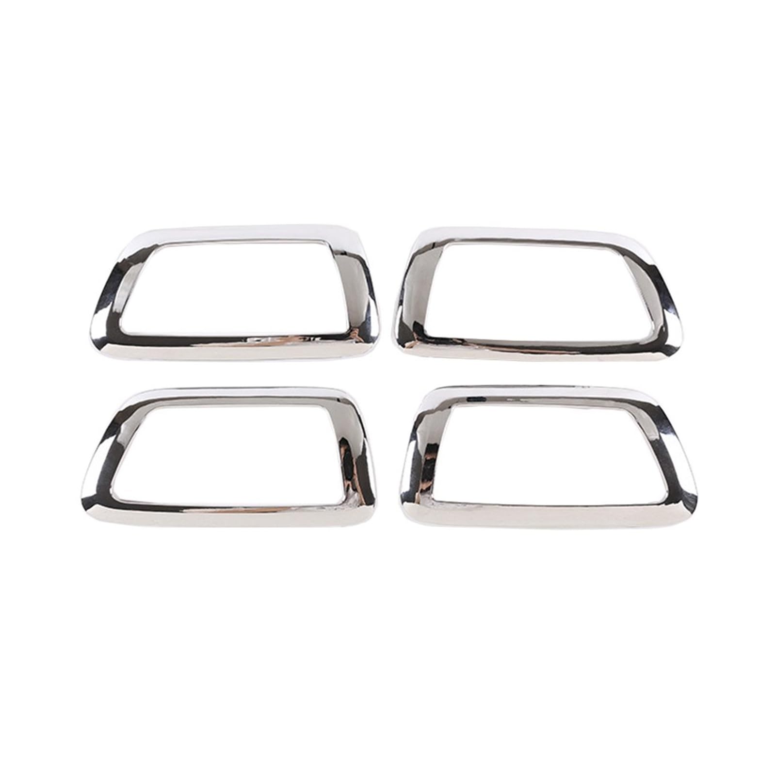 LinQianBhD for Toyota for Tacoma 2016 2017 2018 2019 2020 2021 2022 Inner Door Handle ABS4 Piece Inner Door Handle Inner Car Door Handle(Silver)