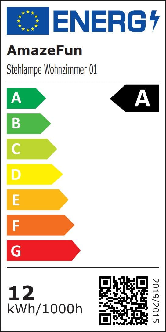 LED Stehlampe Wohnzimmer Dimmbar RGBIC - 140cm Smart Modern Stehlampe mit Fernbedienung und APP, 16 Millionen Farben, Musikmodi, DIY-Modus, Floor Lamp für Schlafzimmer, Gaming-Zimmer, Schwarz