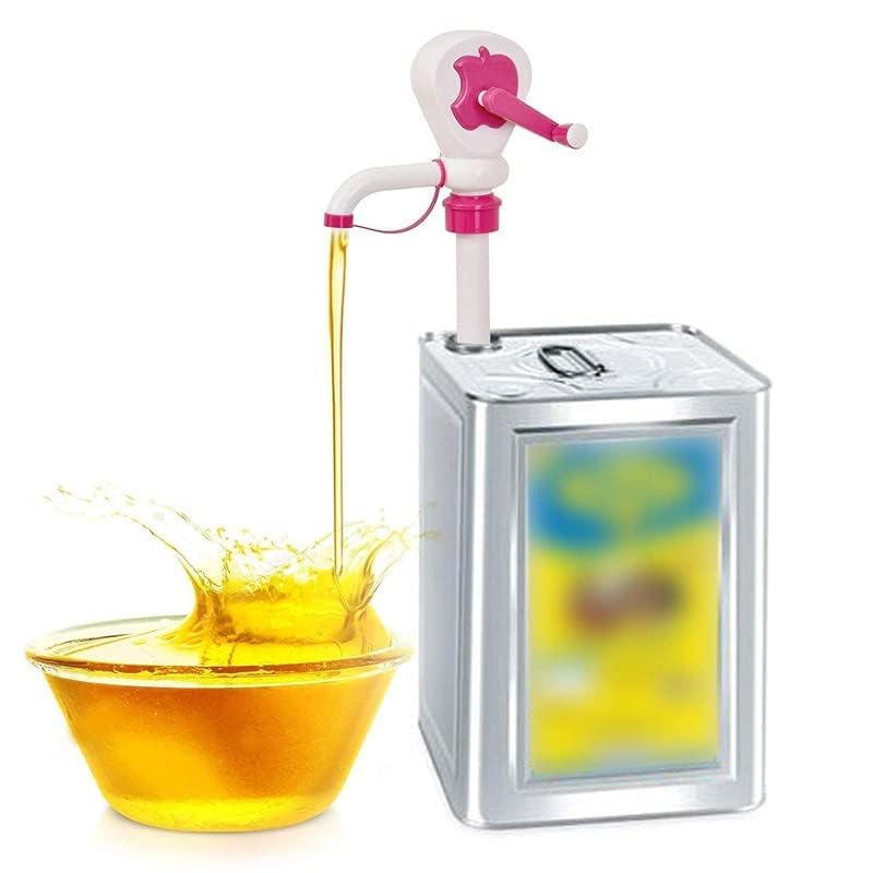 SHOPOLIFE Cooking Oil Drain Pump || Manual Hand Oil Pump for Kitchen Tin Cans Pumping Machine Automatic Bottle Fuel Transfer Oil Pump for Oil can (1 Pc - Multicolor)