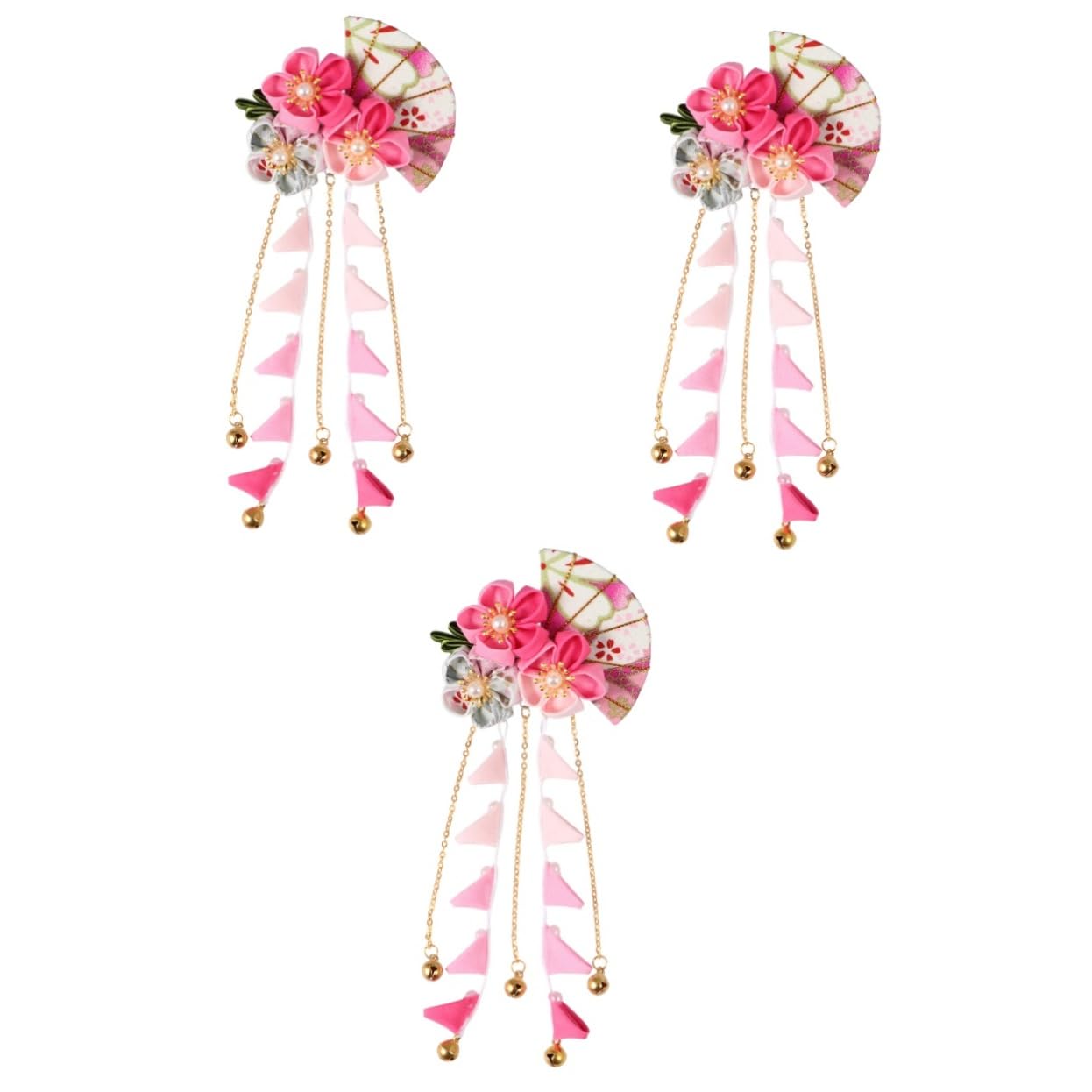 Healeved 3pezzi Fermaglio Per Accessorio Per Decorazione Per Matrimonio Rosa Per Cerimonie e Speciali
