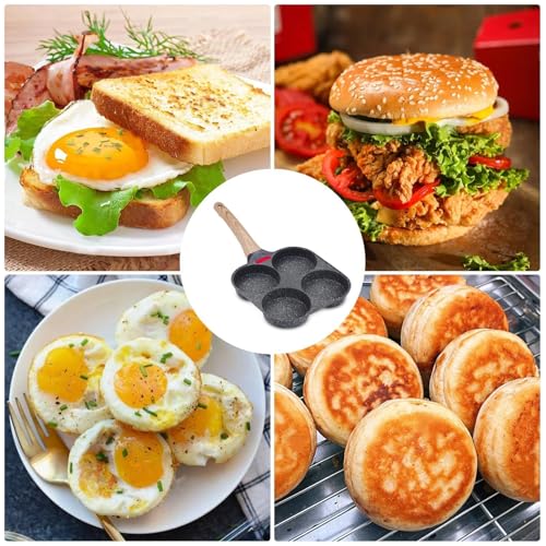 Poêle à œufs antiadhésive pour éviter les aliments mélangés - 5