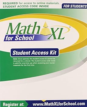 Accessory MathXL for School Student Access Kit Book