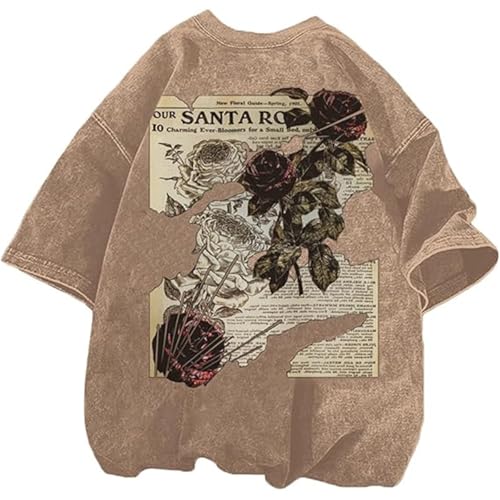 T-shirt d'été homme en maille épaisse lavable et coupe ample rétro haut de gamme