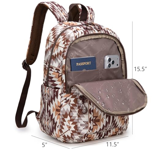 Image of Montana West Backpack Purse for Women Western Aztec Backpack Purse Lightweight Casual Daypack for Travel