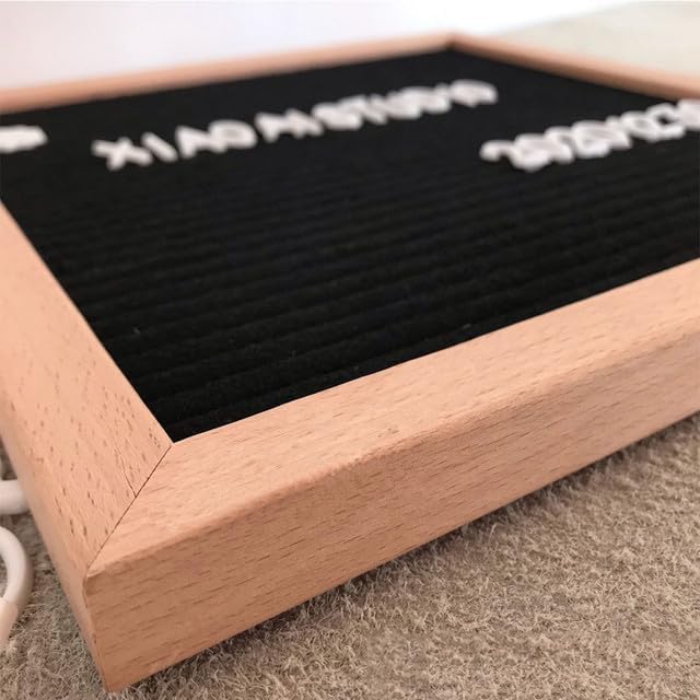 Miniatura 3 de Juego de números de letras y tablero de letras, tablero escolar para el primer día, tablero de mensajes negro, decoración de aula de palabras,