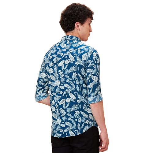 Image of Being Human Garments Mens-Top Shirts Navy
