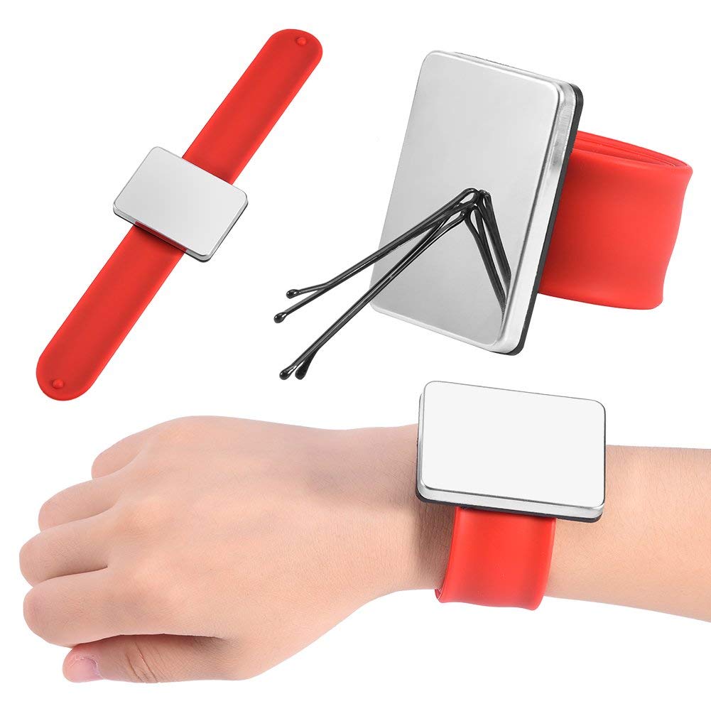 Prabhas Designs Magnetic Bracelet Wrist Band Strap Belt,Silicone Wristband || Useful for Quilting, Embroidery, Saree Prepleating,Hair Stylist-image-17