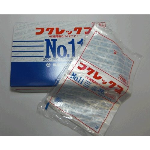 Amazon.co.jp: 福助 フクレックス 新 No11 紐なし 200mm×300mm 200枚