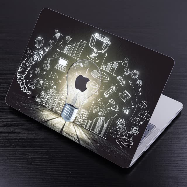 COMPUAE - Laptop Case For Macbooks Pro 13 Case 2020 M1 A2338 Touch ID Coque For Macbooks Air 13 А2337 FUNDAs Pro 16 Case Accessories (MM134-M-Bai Model A1708)