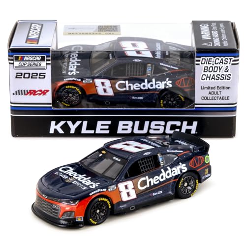 Kyle Busch 2025 Cheddars Blue ARC Diecast Car 1:64 Scale