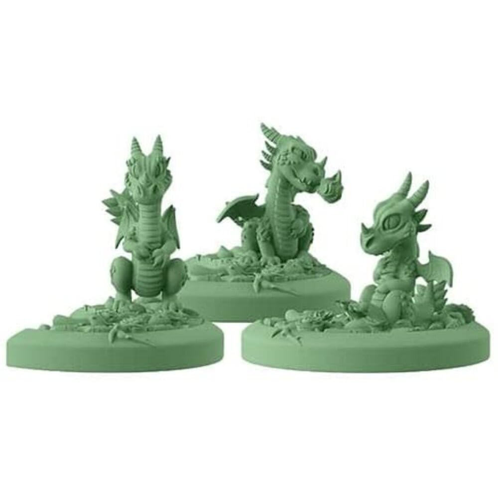 Black Rose Wars: Familiars: Draco Unpainted Miniatures by Ares Games TTRPG RPG Compatible with Black Rose Wars Mixed - Image 2