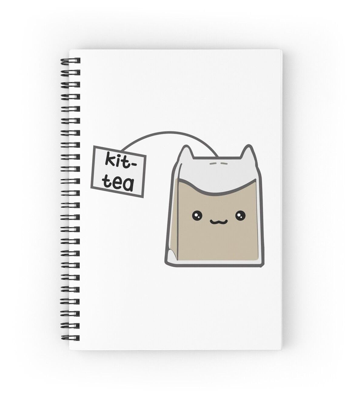 MACRO CAT KIT TEA POSTER A5 RULED 160 PAGES DIARY FOR CAT LOVERS | BEST GIFT FOR MEOW KITTY & CAT LOVERS
