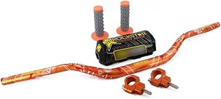 JFGRACING Orange Motorrad 1 1/8"28mm Lenker Riser Mount Clamp Pad Griffe Set für Dirt Bike EXC EXCF SX SXF MX MX XC XC XCF...