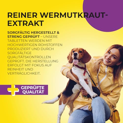 Hello Animal® Relax - Beruhigungsmittel Alternative für Hunde - 10 Tabletten mit natürlichen Inhaltsstoffen - zur Unterstützung der Entspannung und Stressbewältigung - Ideal für nervöse Hunde