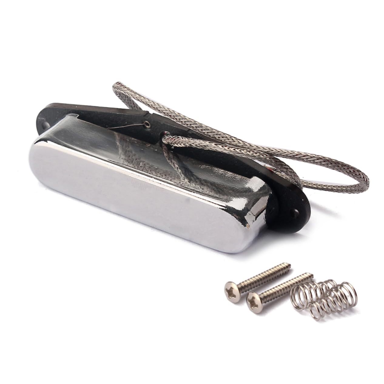 SUPVOX 3pezzi Pickup Per Chitarra Elettrica Collo Cromato Design Vintage Con Struttura e Filo Compatibile Con e Bassi Prestazioni Ottimali e Toni Caldi