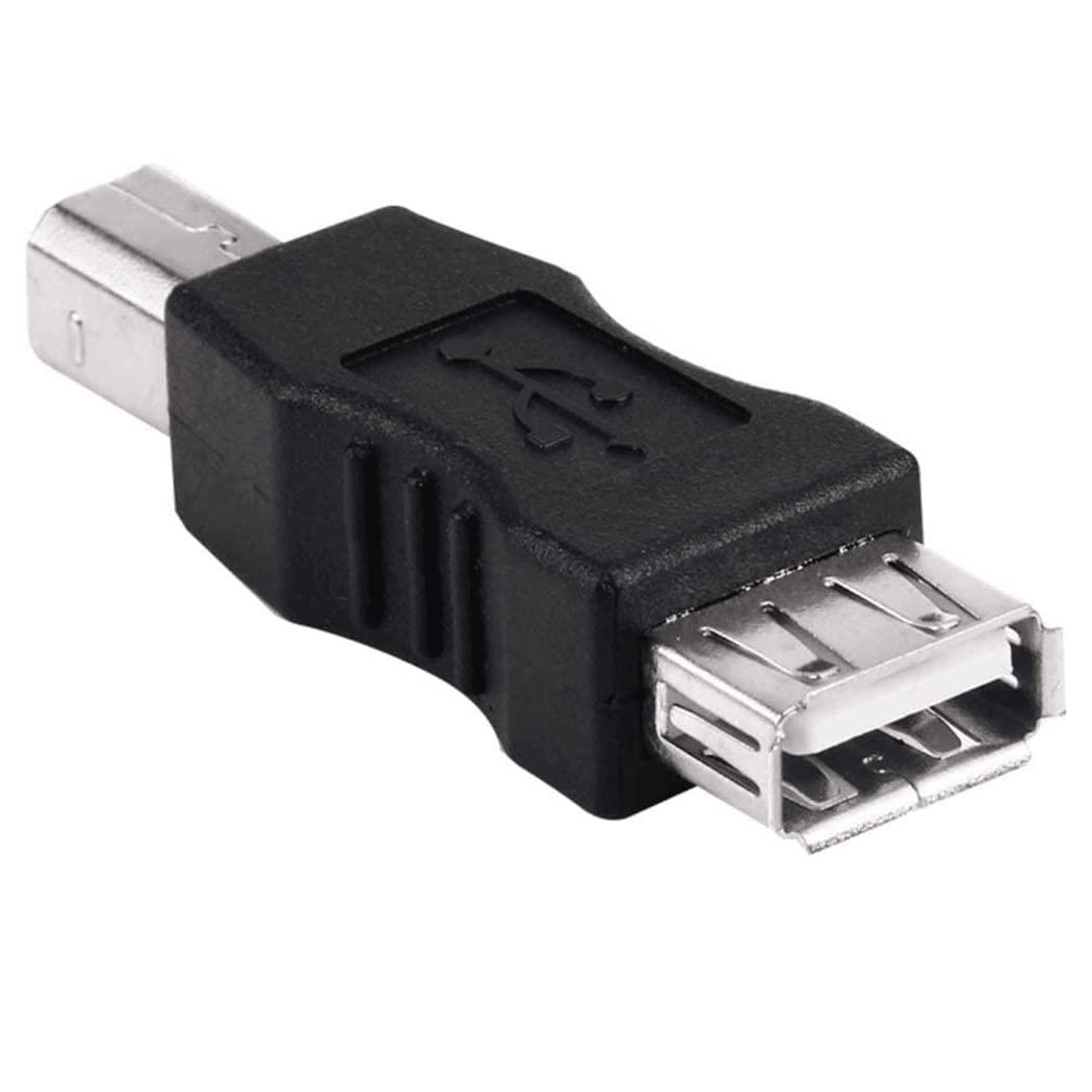 5 Stück USB-A-Buchse Auf USB-B-Stecker Adapter – Für Drucker, Scanner, 480 Mbit/s, Plug & Play